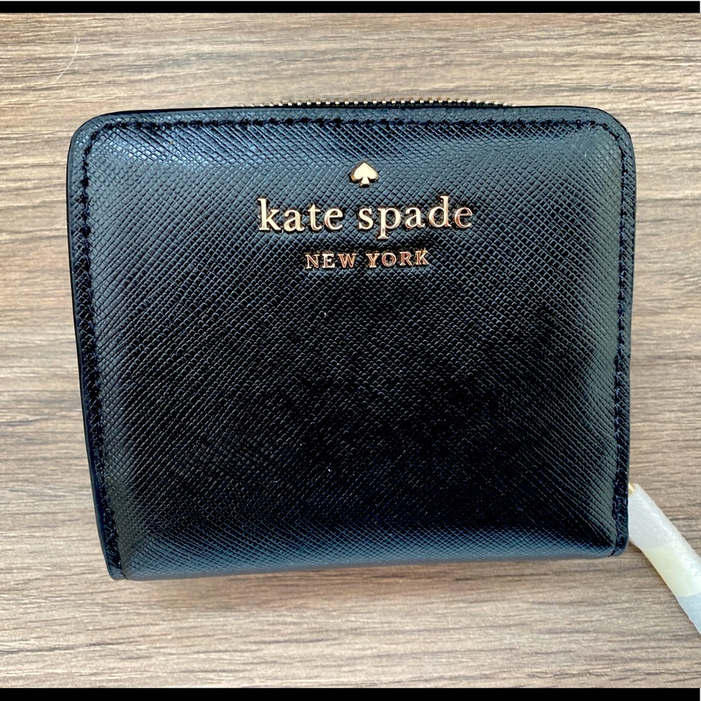 Kate spade black wallet - brand new